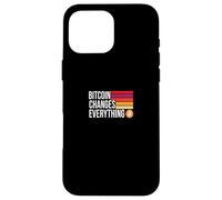Bitcoin Changes Everything freedom money revolution bitcoin Case for iPhone 16 Pro Max