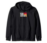Bitcoin Changes Everything freedom money revolution bitcoin Zip Hoodie