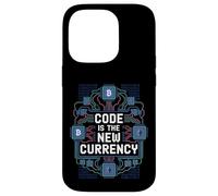 Bitcoin Crypto Code Is The New Currency Blockchain Case for iPhone 14 Pro