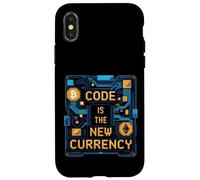 Bitcoin Crypto Code Is The New Currency Blockchain Case for iPhone X/XS