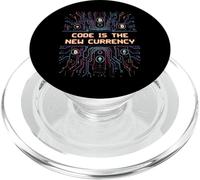 Bitcoin Crypto Code Is The New Currency Blockchain PopSockets PopGrip for MagSafe