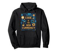 Bitcoin Crypto Code Is The New Currency Blockchain Pullover Hoodie