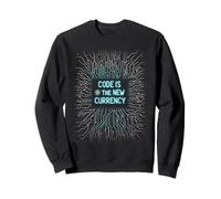 Bitcoin Crypto Code Is The New Currency Blockchain Sweatshirt