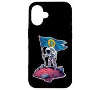 Bitcoin Crypto Cryptocurrency Digital Coin Decentralized Case for iPhone 16