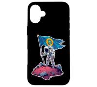 Bitcoin Crypto Cryptocurrency Digital Coin Decentralized Case for iPhone 16 Plus