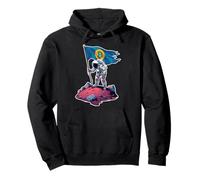 Bitcoin Crypto Cryptocurrency Digital Coin Decentralized Pullover Hoodie
