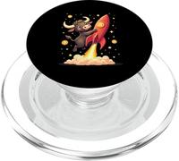 Bitcoin Crypto Currency Bull BTC Block Chain PopSockets PopGrip for MagSafe