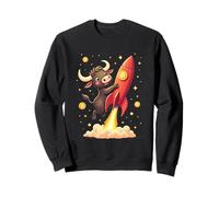 Bitcoin Crypto Currency Bull BTC Block Chain Sweatshirt