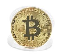 Bitcoin Crypto Currency Novelty Medal Commemorative Coin Medal Funny Gamer Gift