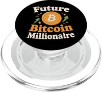 Bitcoin Crypto Future Bitcoin Millionaire PopSockets PopGrip for MagSafe