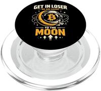 Bitcoin Crypto Get In Looser We Are Going To The Moon PopSockets PopGrip for MagSafe