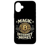 Bitcoin Crypto Magic Internet Money Case for iPhone 16 Plus
