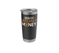 Bitcoin Crypto Magic Internet Money Stainless Steel Insulated Tumbler
