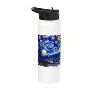 Bitcoin Crypto Men Women Graphic Tee Merchandise Merch Stainless Steel Insulated Water Bottle