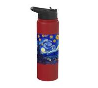Bitcoin Crypto Men Women Graphic Tee Merchandise Merch Stainless Steel Insulated Water Bottle