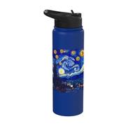 Bitcoin Crypto Men Women Graphic Tee Merchandise Merch Stainless Steel Insulated Water Bottle