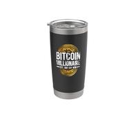 Bitcoin Crypto Millionaire Stainless Steel Insulated Tumbler