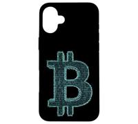 Bitcoin Cryptocurrency BTC Binary Code Coders & Traders Case for iPhone 16 Plus