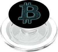 Bitcoin Cryptocurrency BTC Binary Code Coders & Traders PopSockets PopGrip for MagSafe