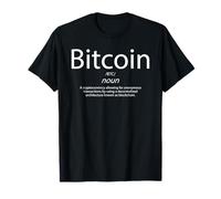 Bitcoin Definition Cryptocurrency Blockchain Crypto BTC T-Shirt
