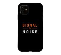 Bitcoin Digital Money Financial Freedom Signal Noise Case for iPhone 11