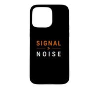 Bitcoin Digital Money Financial Freedom Signal Noise Case for iPhone 15 Pro Max