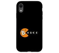 Bitcoin Eats the World - fiat is a crime nostr gm maxi Case for iPhone XR