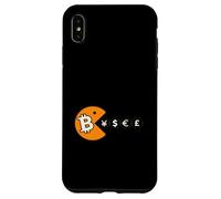 Bitcoin Eats the World - fiat is a crime nostr gm maxi Case for iPhone XS Max