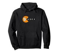 Bitcoin Eats the World - fiat is a crime nostr gm maxi Pullover Hoodie