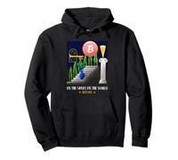 Bitcoin - Fix The Money Fix The World (Statement & Graphic) Pullover Hoodie