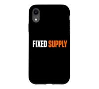 Bitcoin Fixed Supply Hard Money Scarcity Store of Value Case for iPhone XR