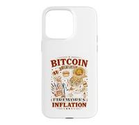Bitcoin Fixes Fireworks Inflation Funny Crypto T- Case for iPhone 15 Pro Max