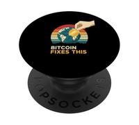 Bitcoin Fixes This sound money hope freedom truth bitcoin PopSockets Adhesive PopGrip