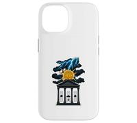 Bitcoin Future Design Crypto Lightning Graphic Wealth Energy Case for iPhone 14