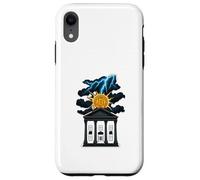 Bitcoin Future Design Crypto Lightning Graphic Wealth Energy Case for iPhone XR