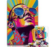 Bitcoin Girl Jigsaw Puzzles for Teenagers 1000 Piece Puzzle,Game Toys Every Piece Is Unique - Challenging Family Fun Game (38x26cm)