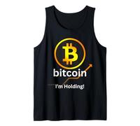 Bitcoin Going Long I 'm Holding! Cryptocurrency Trader Tee Tank Top