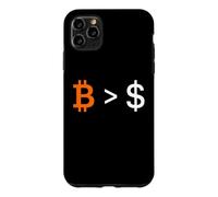 Bitcoin Greater Than Dollar Minimalist Design Case for iPhone 11 Pro Max