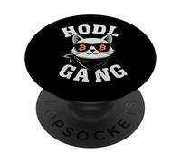 Bitcoin HODL Cat PopSockets Adhesive PopGrip