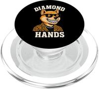 Bitcoin HODL Diamond Hands PopSockets PopGrip for MagSafe