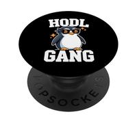 Bitcoin HODL Penguin PopSockets Adhesive PopGrip