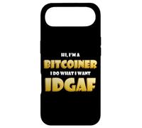 Bitcoin IDGAF Meme Cute Blockchain Costume BTC Bitcoiner Case for iPhone Air