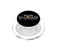 Bitcoin In The Making Funny Bitcoin Crypto Cryptocurrency PopSockets PopGrip for MagSafe