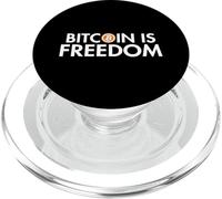 Bitcoin is Freedom Crypto Cryptocurrency Blockchains Bitcoin PopSockets PopGrip for MagSafe