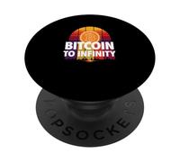 Bitcoin is Infinity time value freedom future truth bitcoin PopSockets Adhesive PopGrip