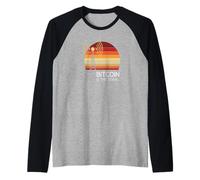 Bitcoin is the signal value freedom future sound bitcoin Raglan Baseball Tee