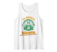 Bitcoin Jesus - Fix The Money (BTC Statement & Graphic) Tank Top