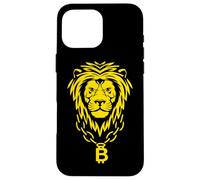 Bitcoin Lion Blockchain Crypto Money Cryptocurrency Wallet Case for iPhone 16 Pro Max