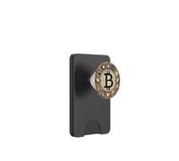 Bitcoin Logo Art Medieval Church Large Angel PopSockets PopWallet for MagSafe