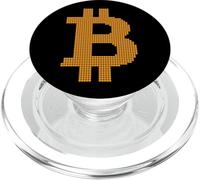 Bitcoin Logo Crypto Trader Investor Cryptocurrency Bitcoin PopSockets PopGrip for MagSafe
